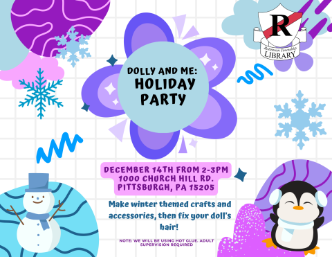 Join us December 14th for a dolly and me holiday party 