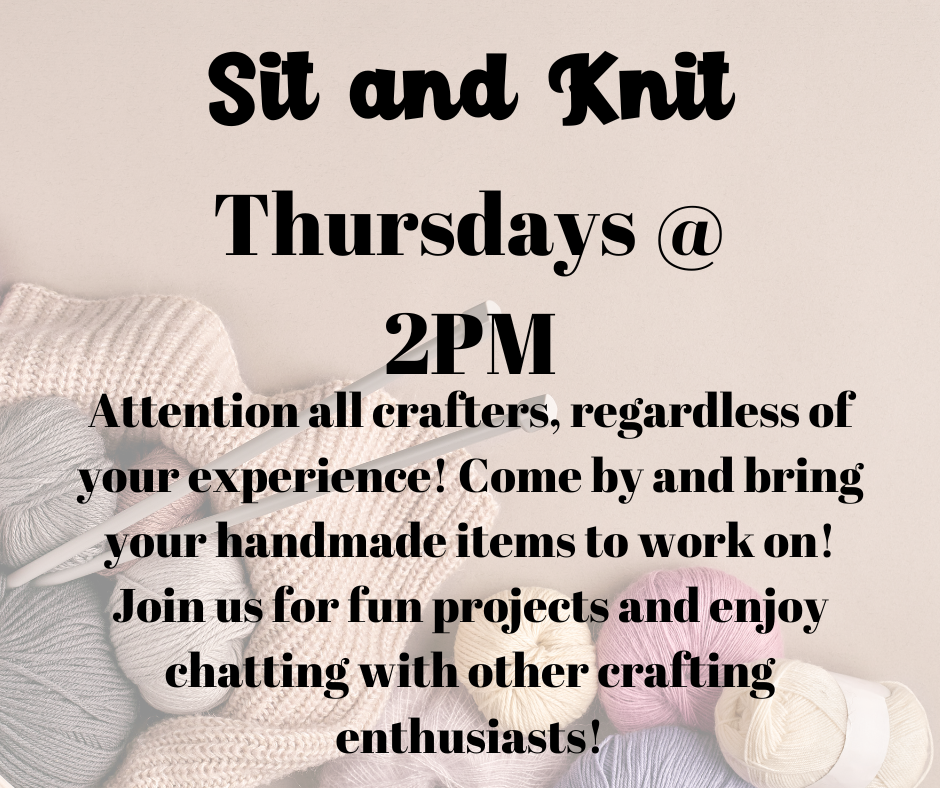 sit and knit