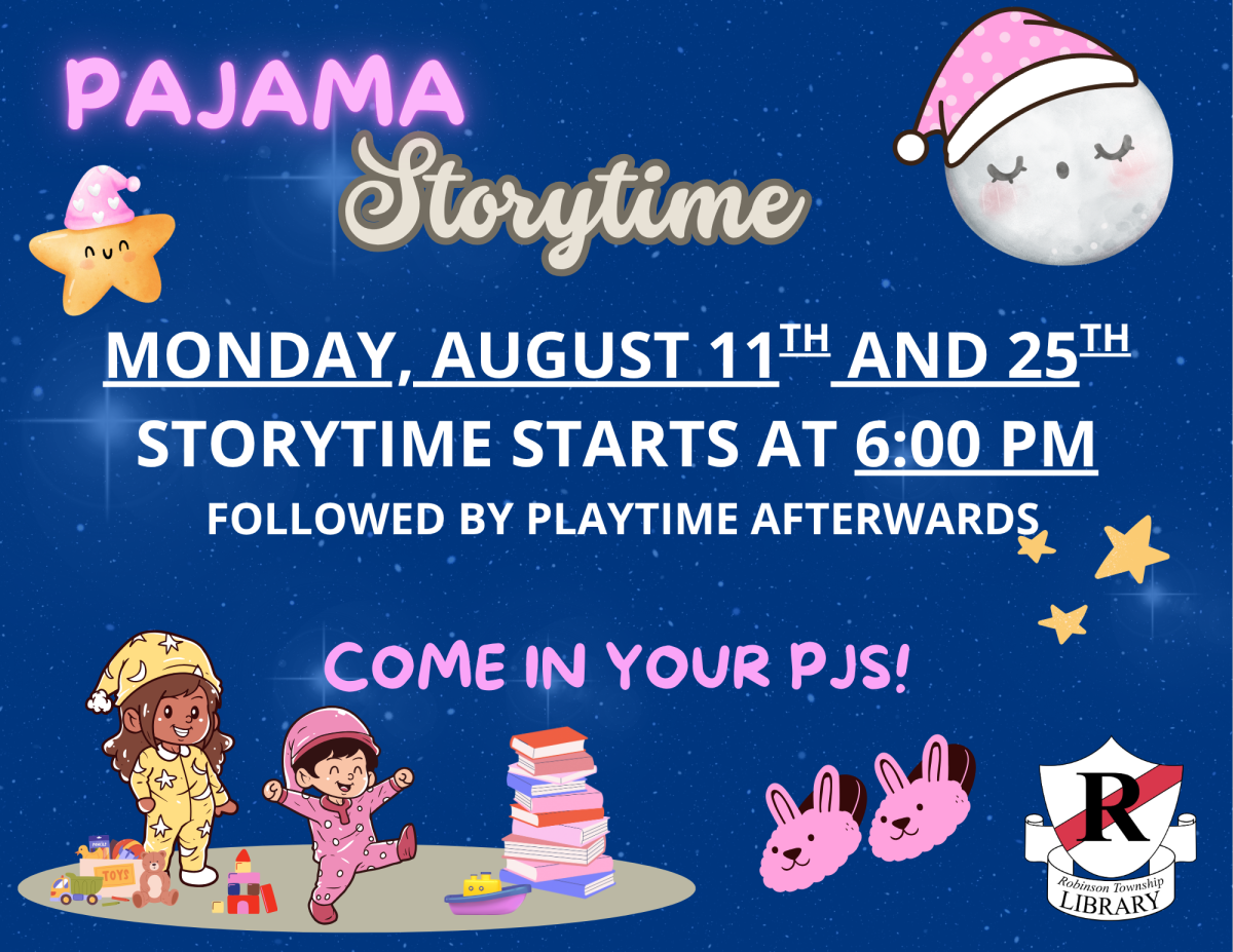 Pajama Storytime on August 11th and 25th